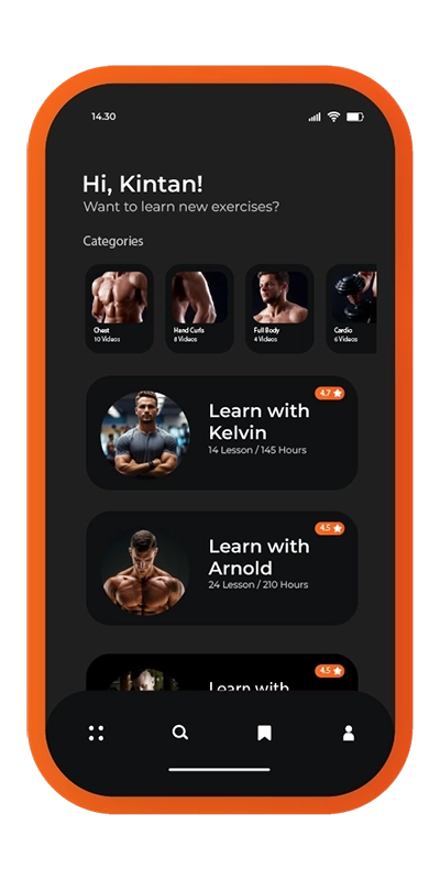 Gym App Visuals