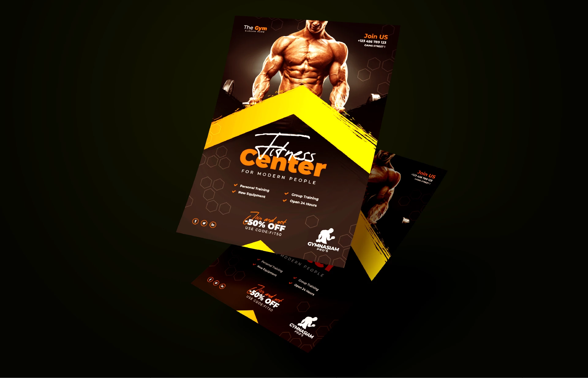 Gym Flyer Design