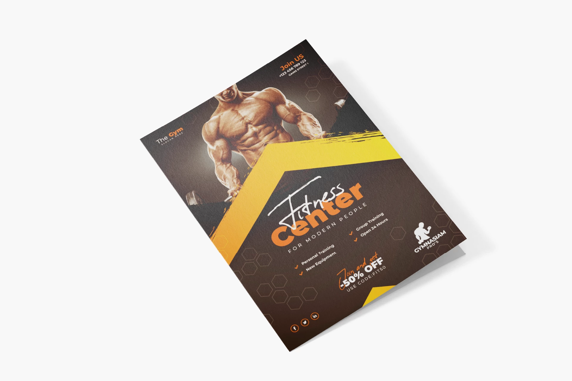 Gym Mockup Design