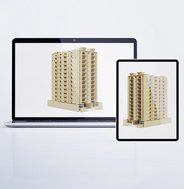 Building Exterior Structure Model