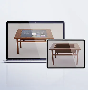 Touch LED Placemnet Table